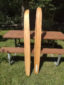 Vintage Starfire 2 wood waterskie - Photo 3