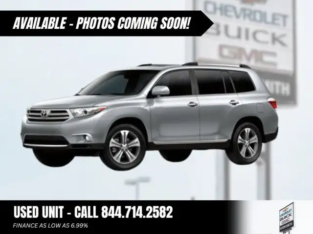 2012 Toyota Highlander Limited - CD Changer | Sun/Moonroof