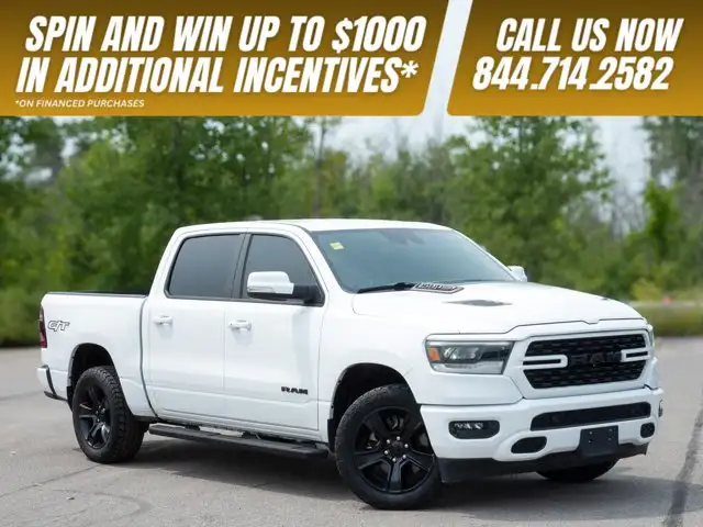 2022 Ram 1500 Sport - Power Folding Mirrors | Adjustable Lumbar