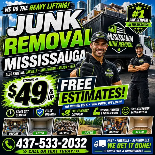 FREE Estimates  / CHEAP JUNK REMOVAL @ 437-533-2032