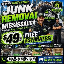 FREE Estimates  / CHEAP JUNK REMOVAL @ 437-533-2032