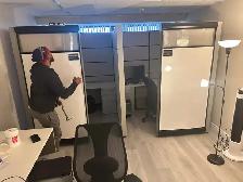 Teknion Private Office with Sliding Doors Call now get quote! - Photo 2