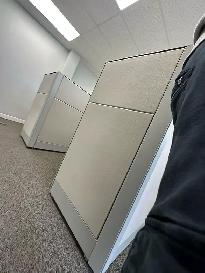 Premium Teknion Leverage Arctic Workstations Call now! - Photo 5