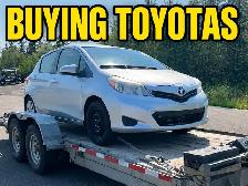 CASH FOR ALL TOYOTAS ANY CONDITION