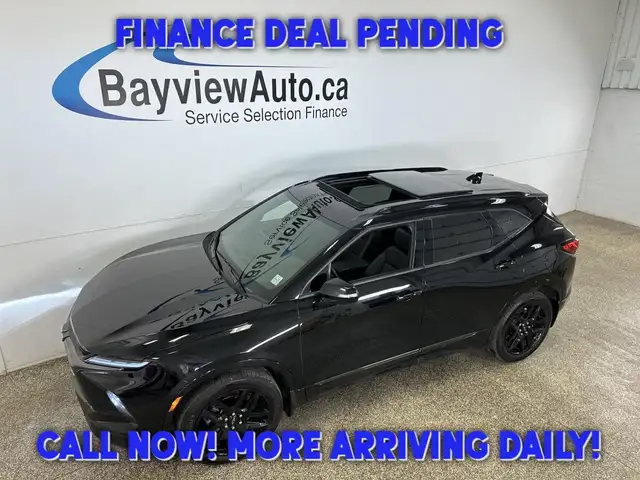 2024 Chevrolet Blazer RS AWD - V6/BLACK LEATHER/PANO/NAVI/1 OWNE