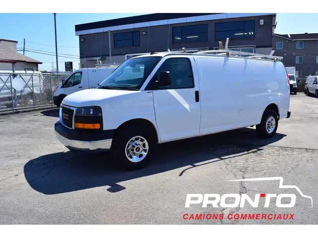 2018 GMC Savana Van 2500  Support à Échelle  FULL RACK  AC