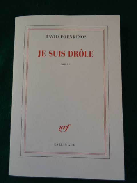 Le plus récent et touchant roman de David FOENKINOS