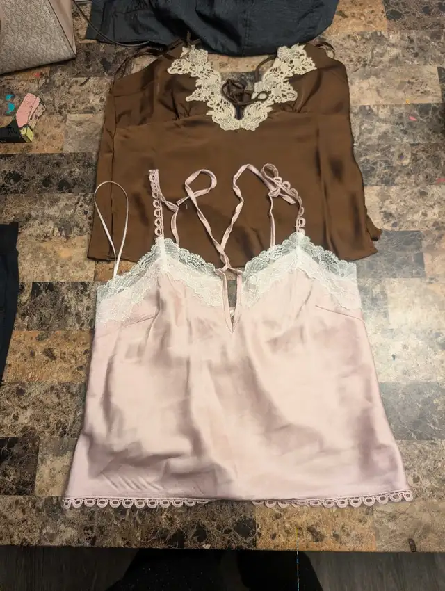 Victoria's Secret Lace Cami Set