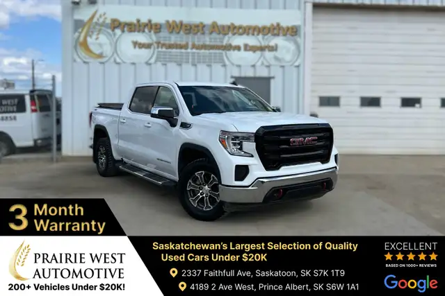 2019 GMC Sierra 1500 SLE Crew Cab 5.3L V8 | Command Start | Reve