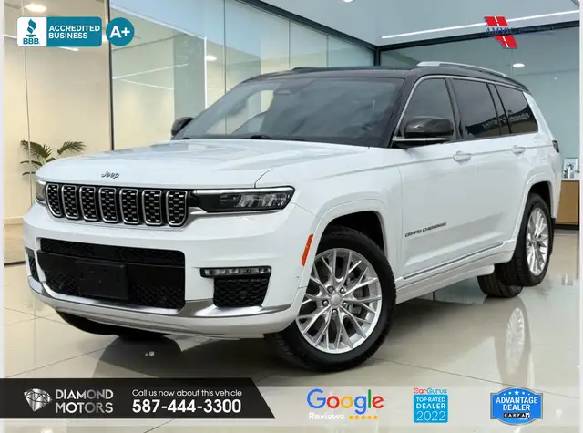 2021 Jeep Grand Cherokee L Summit - Final Clearance Price