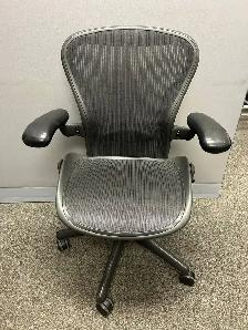 Herman Miller Aeron Chair with PostureFit Support | $800 Each