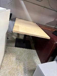 Maple Boardroom Table – 60" x 30" Conference Table | $300 - Photo 3