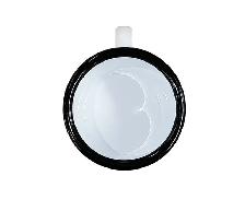 48pcs 12 oz Enamel Cup Black Sublimation Mug Heat Press 000993 - Photo 4