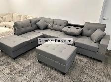 6 Seater Couch Sofa - Photo 5