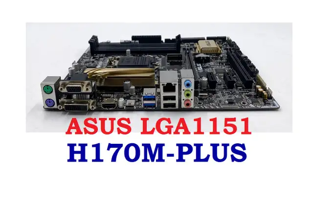 ASUS Q87M-E/CSM: 45$, ASUS H170M-PLUS: 55$