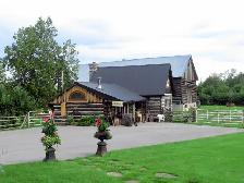 Commercial Storefront On Heritage Log Farm Setting