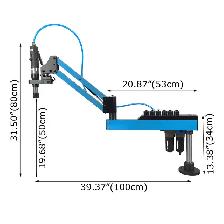 M3-M12 Universal 360°Pneumatic Tapping Machine 056352 - Photo 3