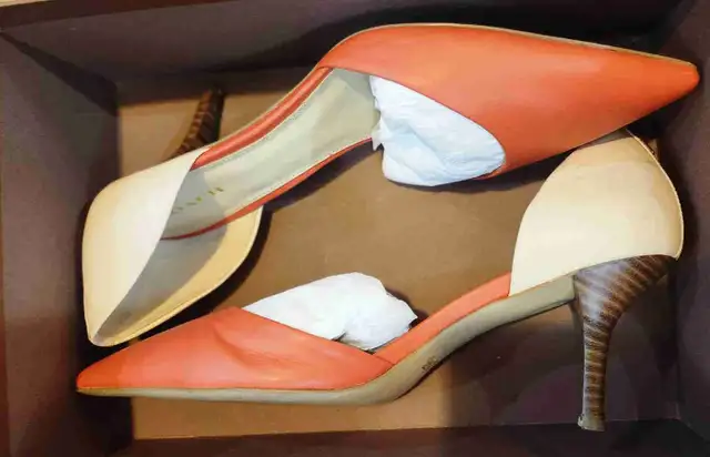 Coach Belle Heels: New in Box ($50) size 9