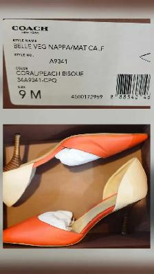 Coach Belle Heels: New in Box ($50) size 9 - Photo 7