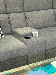Brand New Sectional Sofa Bed With Cup Holder And Console - Photo 3