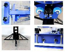 .4 Color 4 Station Screen Printing Press with Fixed Pallet 00643 - Photo 4