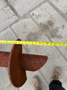 Pieux vissés modèle P5  Acier - Photo 3