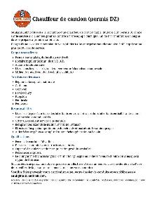 Sunlight is hiring/ Nous embauchons DZ Truck driver - Photo 2