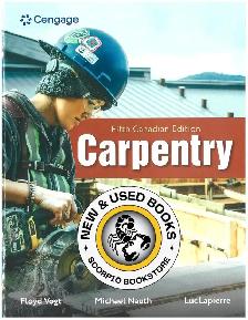 Carpentry 5th Canadian Edition  Student Workbook 9781779545299