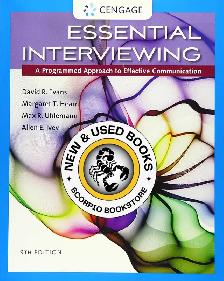 Essential Interviewing 9th Edition Evans 9781305271500