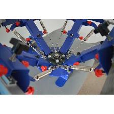 Micro-adjust Table Type 4 Color 1 Station Press Printer 006522 - Photo 7