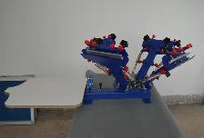 Micro-adjust Table Type 4 Color 1 Station Press Printer 006522 - Photo 8