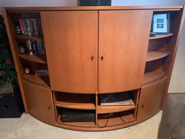 RETRO Beautiful Teak Entertainment Unit