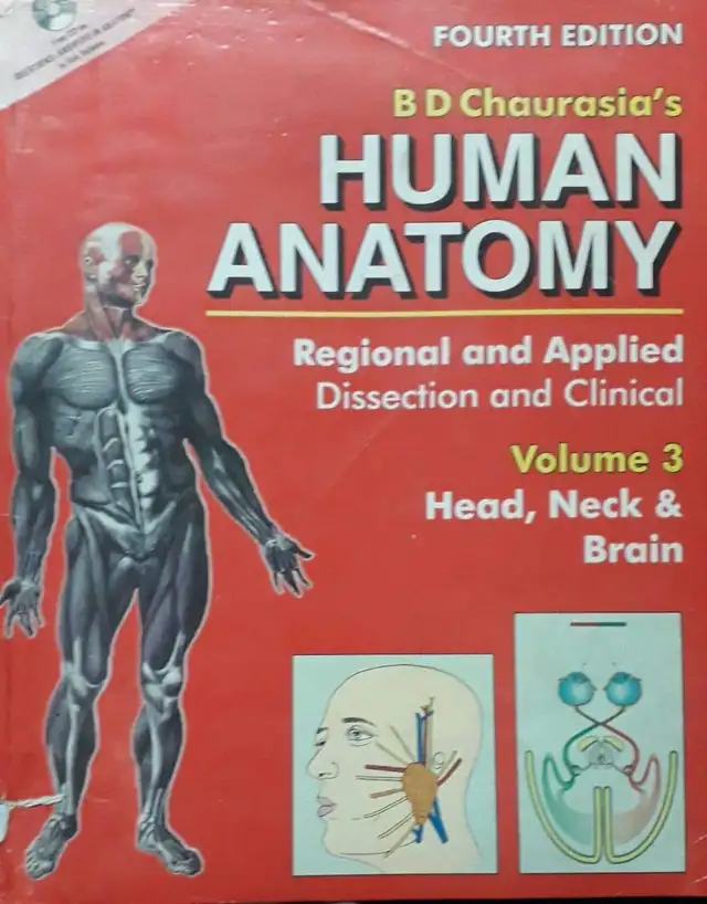 Human Anatomy 4th Edition Vol 3 by B D Chaurasia 9788123911571