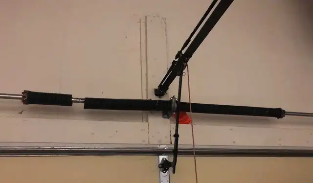 broken garage door spring