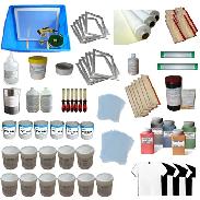 6 Color Silk Screen Printing Accessories Full Set Kit 006531 - Photo 4