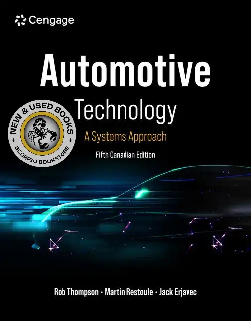 Automotive Technology A Systems Approach 5E 9781778412912