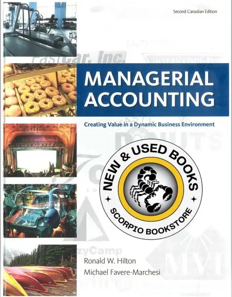 Managerial Accounting 2CE by Ronald W. Hilton 9780071051392