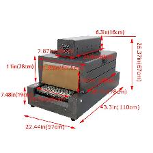 16X8inch Thermal Shrink Wrap Machine Heat Tunnel Packaging021051 - Photo 4