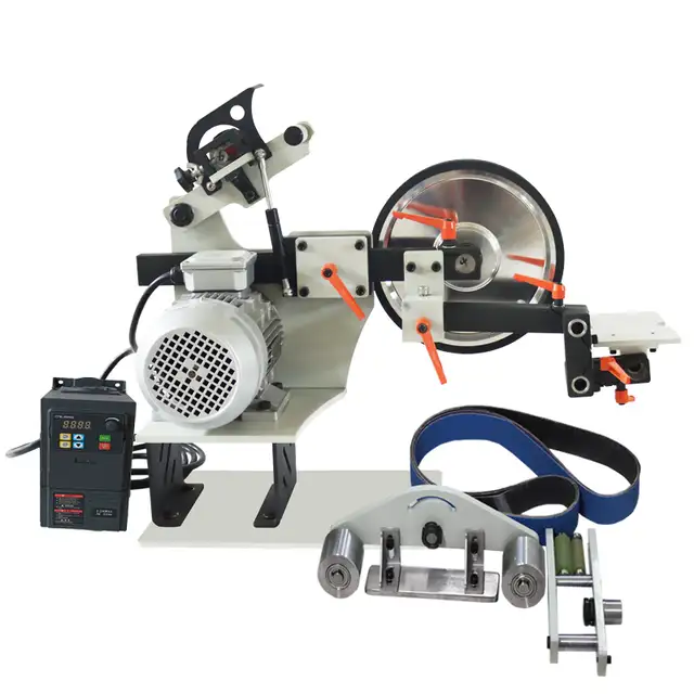 72"Belt Sander w/3 Grinding Wheel  Knives Cutting Tools 190129