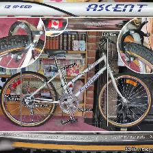 Vélo montagne 24' femme jantes chromées vintage 90e QUASI NEUVE