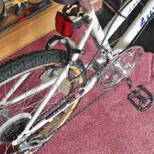 Vélo montagne 24' femme jantes chromées vintage 90e QUASI NEUVE - Photo 6