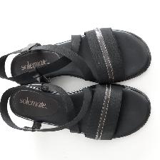 SANDALES NEUVES SOLEMATE GR 37 FEM, TALON 1.5 DE HAUT: $10.00 - Photo 2