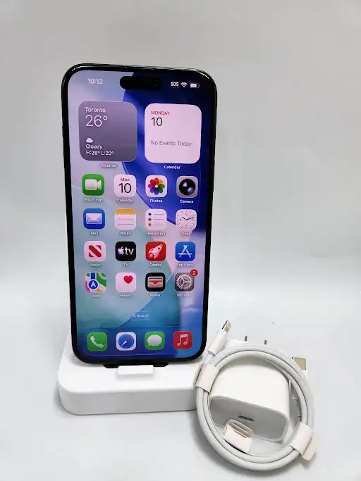 iPhone 15  128gb Black 94% 3 Months Warranty W/Charger