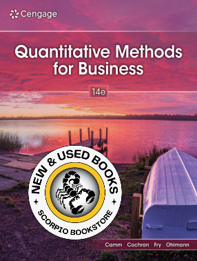 Quantitative Methods for Business 14E Camm 9798214057569
