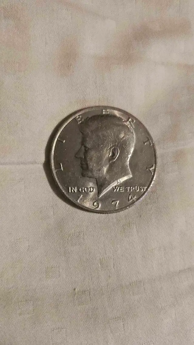 1974 kennedy half dollar