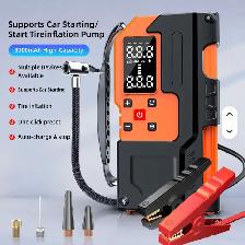 AIR INFLATOR WITH JUMP STARTER 37WH