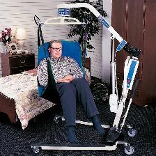 Used Joern Hoyer Advance lift, Invacare Reliant 450 Patient Lift - Photo 3