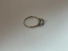 bague en or 14k avec diamants - Photo 2