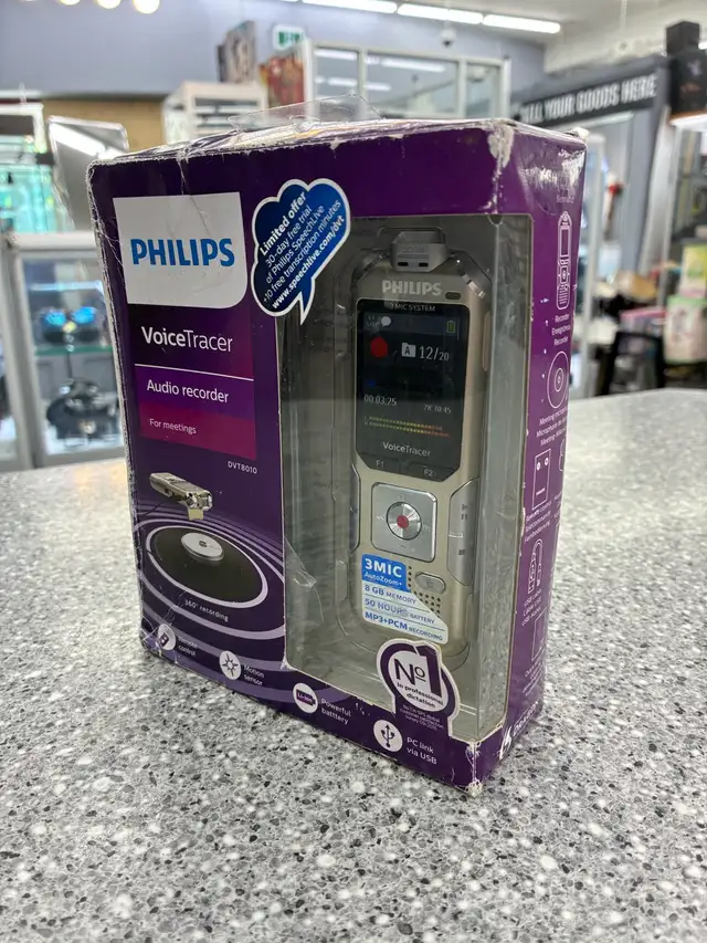 Philips Voicetracer Audio Recorder