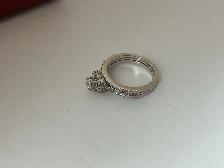 bague en or 14k avec diamants - Photo 3
